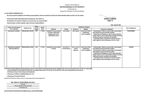 Western Mindanao State University (WMSU): Tuition & Application.